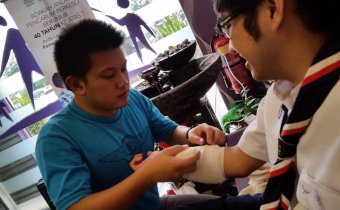 First Aid Training - 7th Fort and C Fort Sea Scout Group First Aid Training