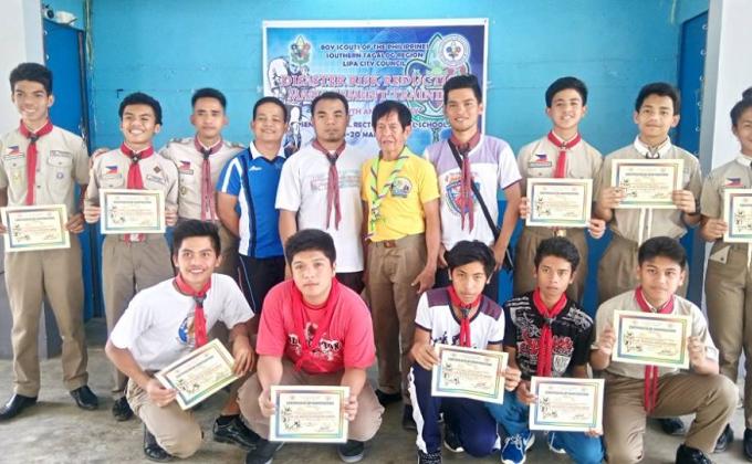 BSP Lipa City Council's Disaster Risk Reduction Management Training 