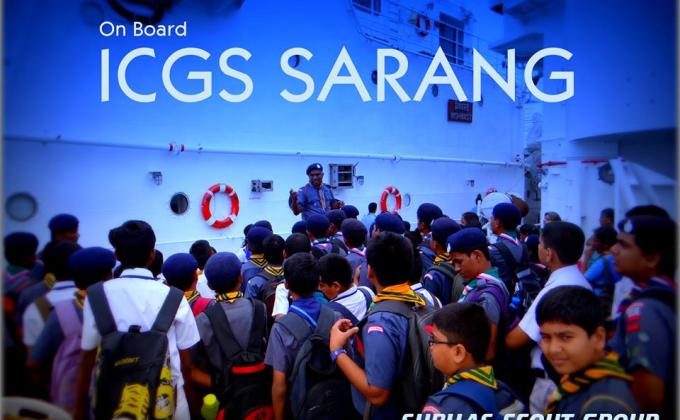 Coast Guard Visit - ICGS SARANG