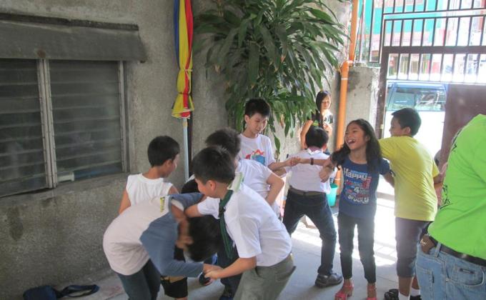 CKSC Boy Scouts reaching out at Bukas Palad Foundation