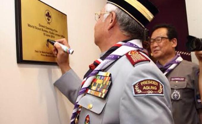 The opening of the new office of the World Scout Bureau in Kuala Lumpur