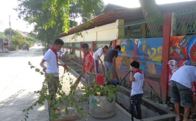 SCOUTS AGAINST DENGUE YEAR 5-- CLEAN-UP DRIVE 