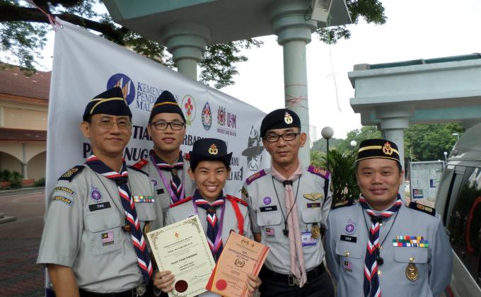 New Rover BP Award holder from Penang