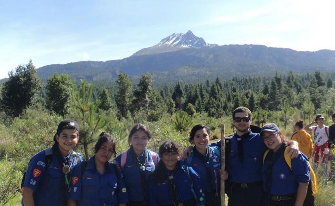 Reforestación en faldas de la Malinche