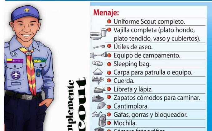 ayudando scouts