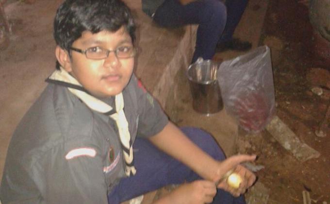 Making service for junior scouts 