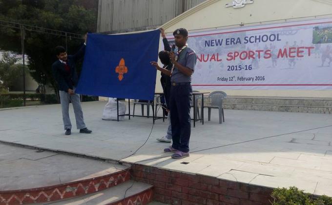 व्यक्तिगत विकास और तम्बू निर्माण स्काउट / गाइड प्रतियोगिता शिविर