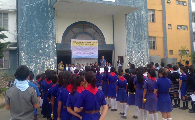 SWACCH BHARAT ABHIYAN,CLEANLINESS WEEK OPENING FUNCTION AT CHAMPHAI