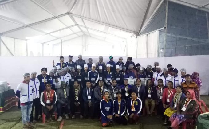 খাদ্য বিভাগ নবম জাতীয় কাব ক্যাম্পুরি ২০২০ 