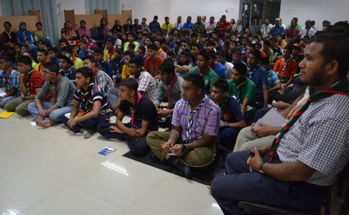 1st pre-camp for 23rd World Scout Jamboree
