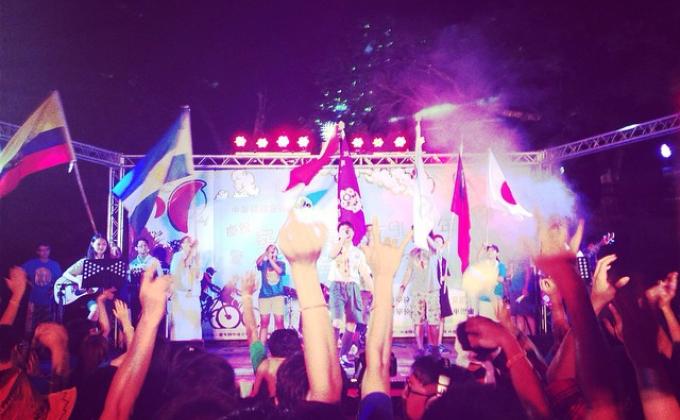 Rover Scouts join the fun and challenges of 13th National Rover Moot, Taiwan, 2014