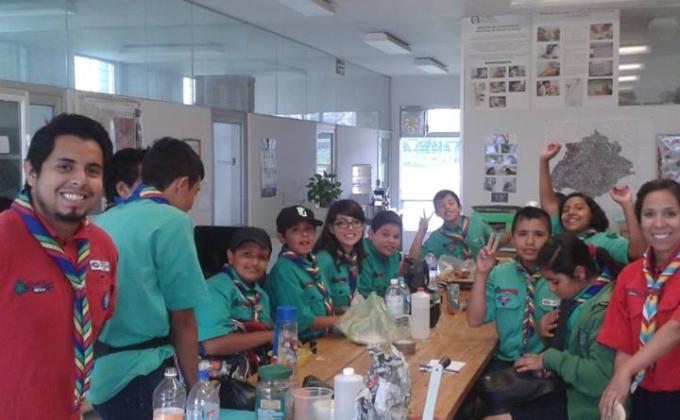 Scouts Plantas Medicinales para la difución de biodiversidad.