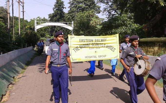 foot rally on cleanliness