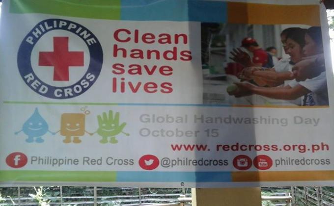 Global Hand washing Day with Philippine Red Cross