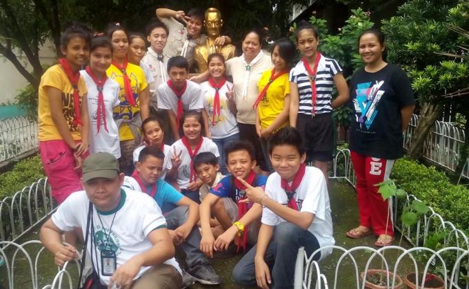 Antonio Maceda Integrated High School Boy Scouts Investiture and Advancement Camp