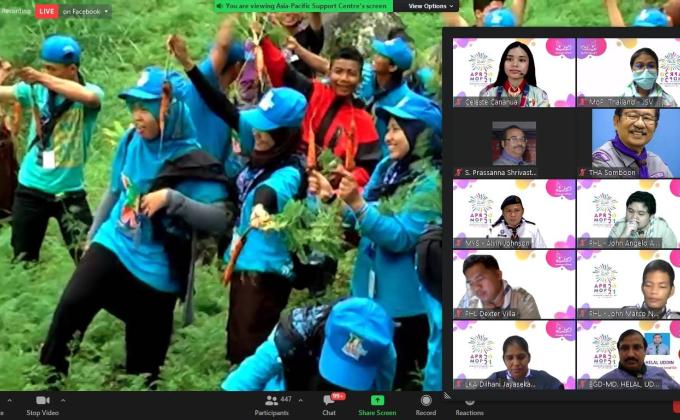 สัมมนา scouts ผ่าน zoom