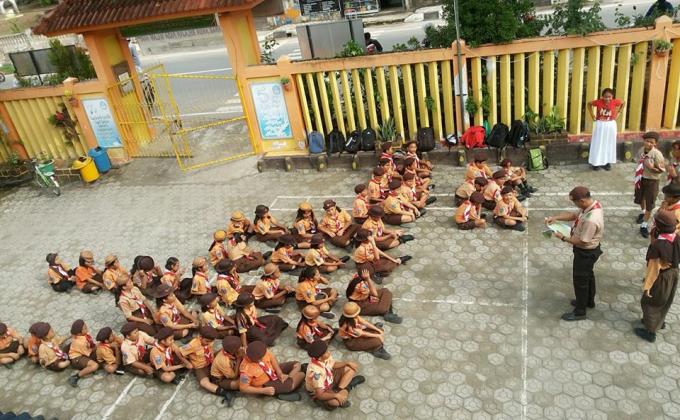 latihan pengembangan karakter kepemimpinan (cikal bakal tunas bangsa)