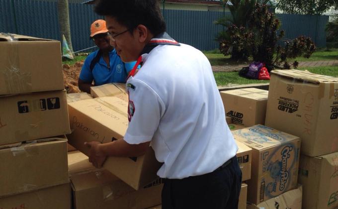 C Fort Sea Rovers flood relief service