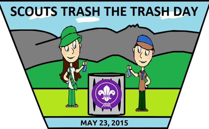 2015 Scouts Trash The Trash Day