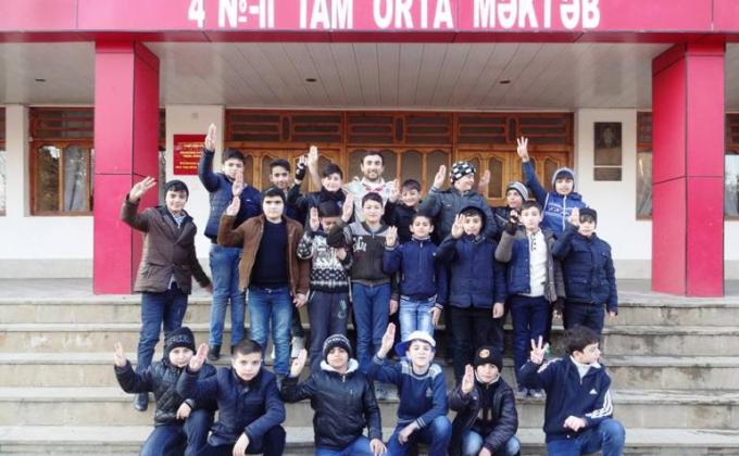 Second Scout meeting of the Scout Troop "Mughan" of the Scout Group "Mubarizlar" was held.