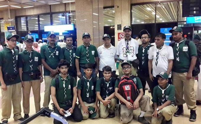 Services As Contingent Service Team Member for Pakistan's Contingent of the 23rd World Scouts Jamboree, Japan 2015