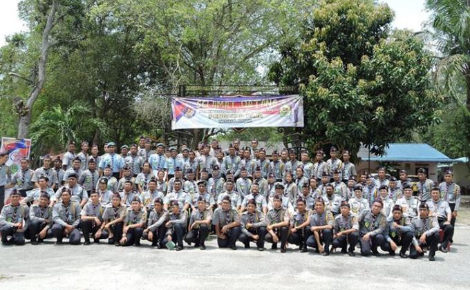 Ujian Pentarafan Pengakap Raja Johor 2015