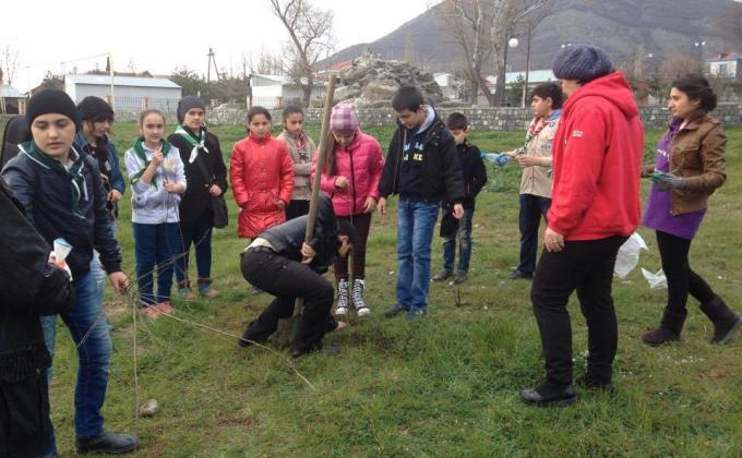  '' Let's plant trees, Give a breath to the nature '' 
