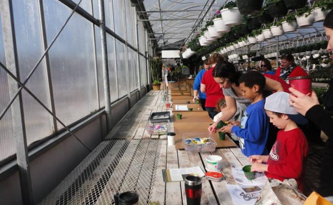 Beaver Scouts Plant Milkweed
