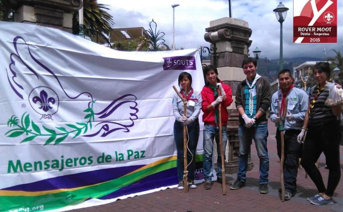 Campaña Medio Ambiente Ambato 2015 "Equipo INTI"