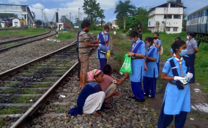 Handmade Mask Distribution