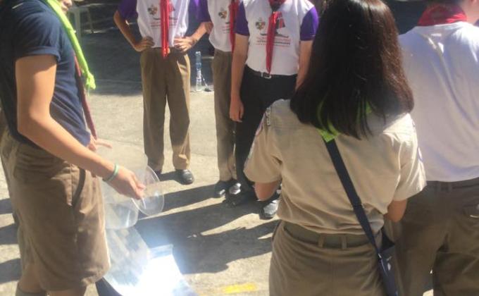 Scouts Solar Road Show  