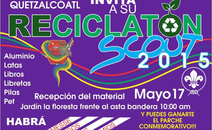 Reciclaton Scout 2015 