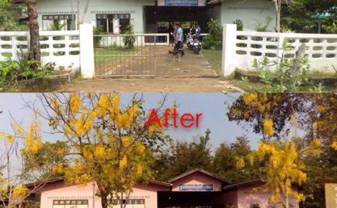 จิตอาสาพัฒนาเพื่อน้อง