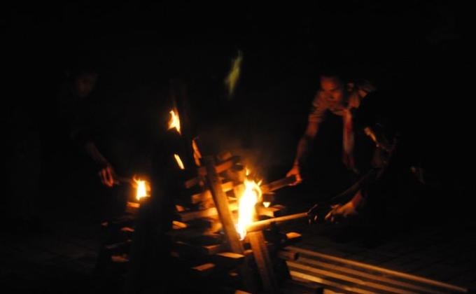 Api Unggun Latihan Dasar Kepemimpinan Siswa