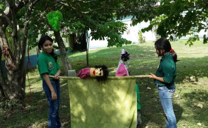 Scouts de San Pedro Sula llevaron alegría al Hogar de niños Emanuel
