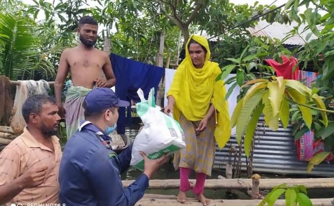 Food Supply for Flooded people