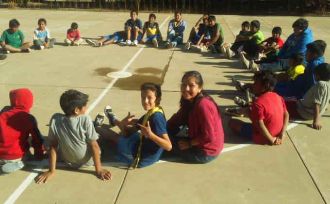 II Visita al hogar de niños Arco iris