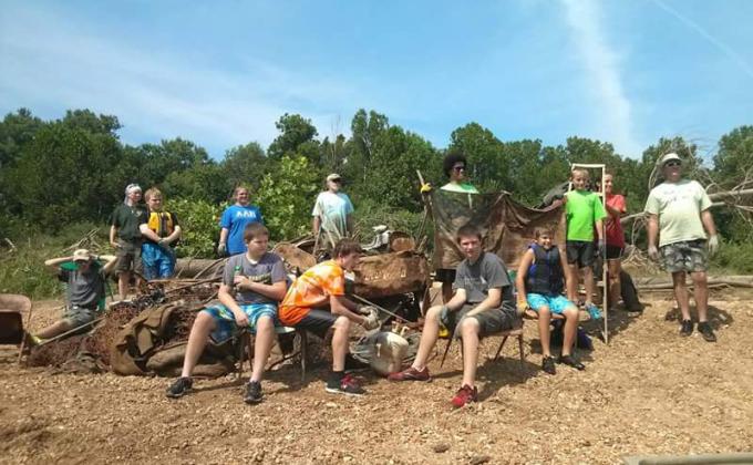 Troop 443 Meremec River Clean Up