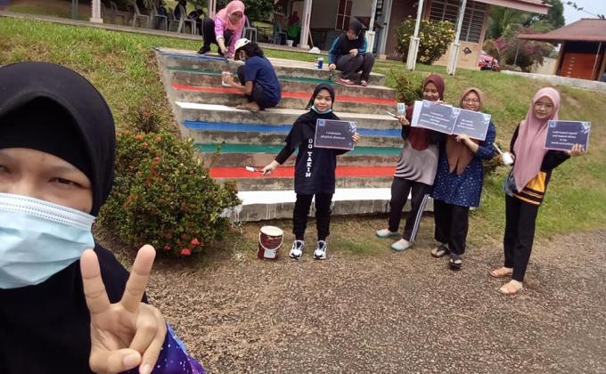 International Day of Peace -Program Khidmat Masyarakat 'Jom Cat Bagi Lawa'