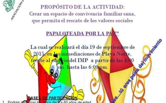 Papaloteada por la Paz
