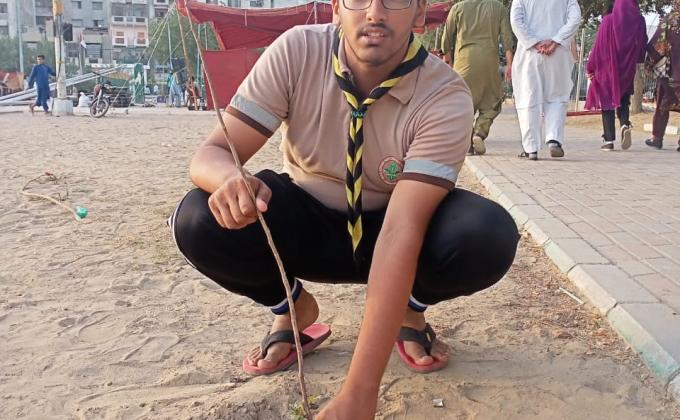 Isna Asheri Scout's One Scout One Tree Project ~ 2nd Plantation Drive