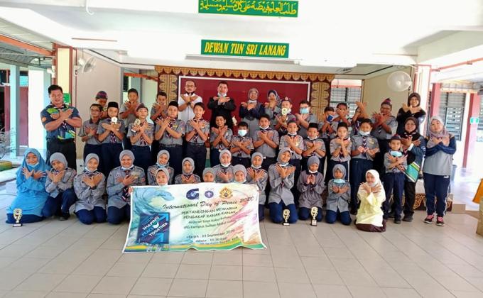 PERTANDINGAN MEWARNA PKK SEMPENA INTERNATIONAL DAY OF PEACE 2020