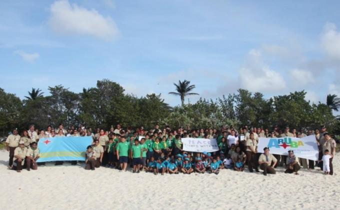 World Peace Day,Beach Gathering 