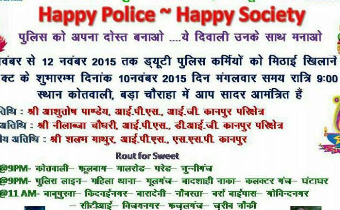 HAPPY POLICE ..HAPPY SOCIETY