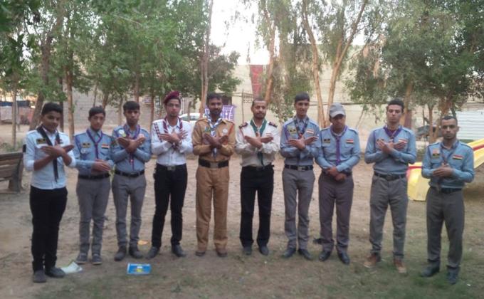 12th MOP Activity my first outside Pakistan MOP Road show  was under self-help program in karbala, Iraq