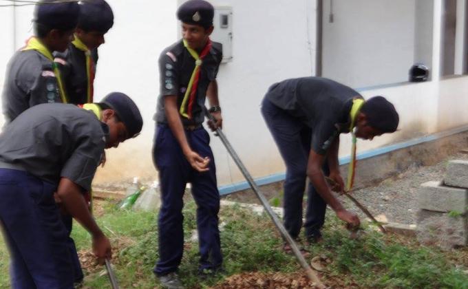    36 Hours Service Project Done By SCOUTS Of De Paul E.M.H.S School Angamaly.