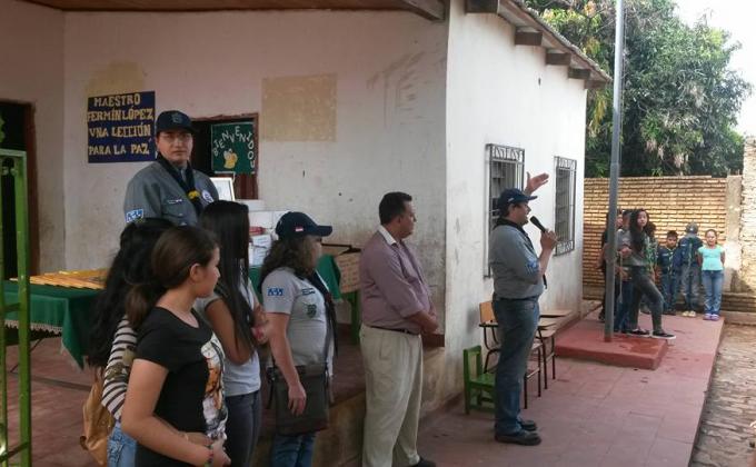 Servicio a la escuela Koe ju de Fernando de la Mora 