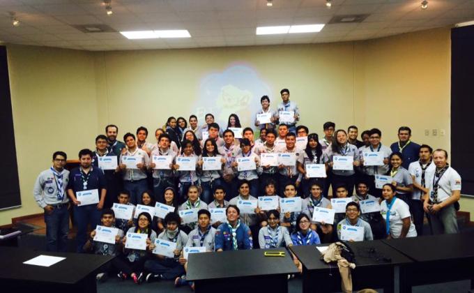 Ecuadorian  leadership training 2015