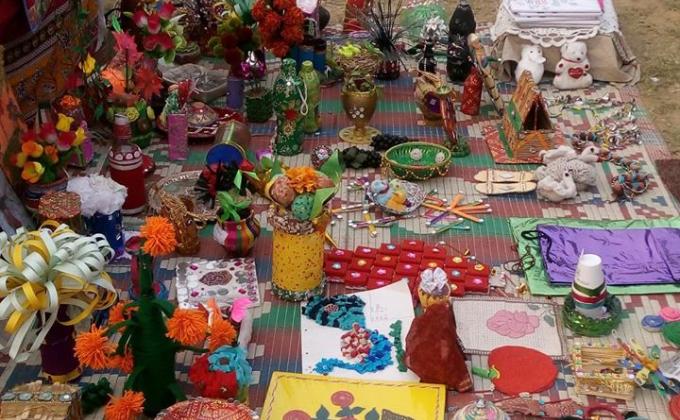 इंडियन स्काउट ग्रुप (स्वतंत्र) की हस्तकला प्रदर्शनी