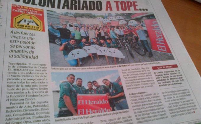 Scouts se suman para dar apoyo a niños con cáncer en Tegucigalpa